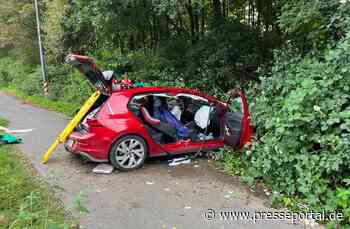 FW-HAAN: Verkehrsunfall mit zwei verletzten Personen