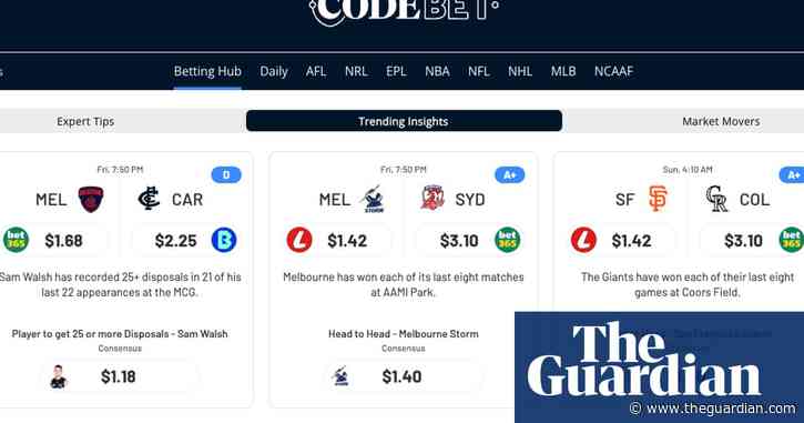 CODE Bet: News Corp’s sports gambling hub criticised as ‘new low’