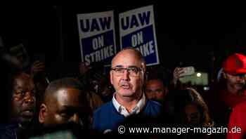 Streik bei General Motors, Ford, Stellantis: Wie Shawn Fain Autobauer vor sich hertreibt