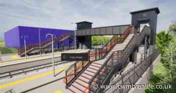 Plans approved for new footbridge and lift at Cwmbran train station