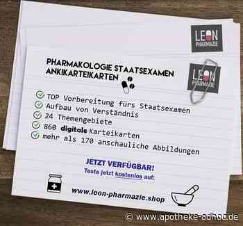 Jetzt neu: Pharmakologie Karteikarten auf Staatsexamensniveau!