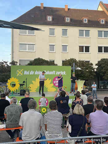 Angriff auf grüne Spitzenkandidaten: Steinewerfer in Neu-Ulm festgenommen
