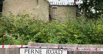 Firefighters respond to 'deliberate' fire in derelict house in Cambridge