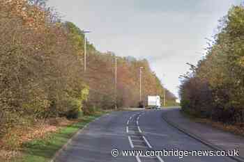 Cambridgeshire A-road closed after lorry crash