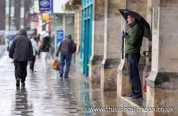Hour-by-hour Met Office thunderstorms London forecast