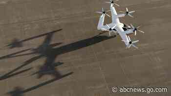 Hundreds of flying taxis to be made in Ohio, home of the Wright brothers and astronaut legends