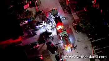 Dog killed, residents displaced after Miami duplex is engulfed in flames