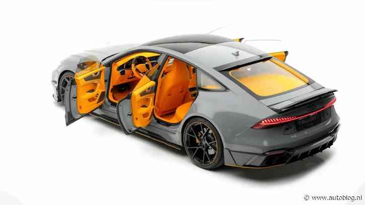 Ongelooflijk dikke Audi RS7 mag zo voor de deur