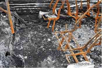 Search for teenage boys after bus goes up in flames in Liverpool