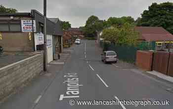 Police and fire service at scene in Tanpits Road, Accrington