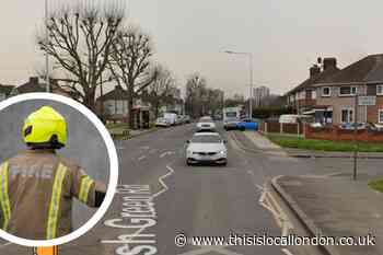 House fire in Rush Green Road, Romford saw road closures