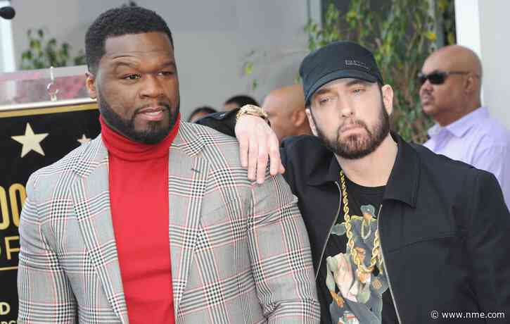 Eminem makes surprise appearance at “best friend” 50 Cent’s Detroit show