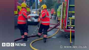 Cambridgeshire firefighters help Co-op grocery delivery robots