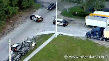 Woman hospitalized, person of interest in custody after shooting near Hollywood hotel