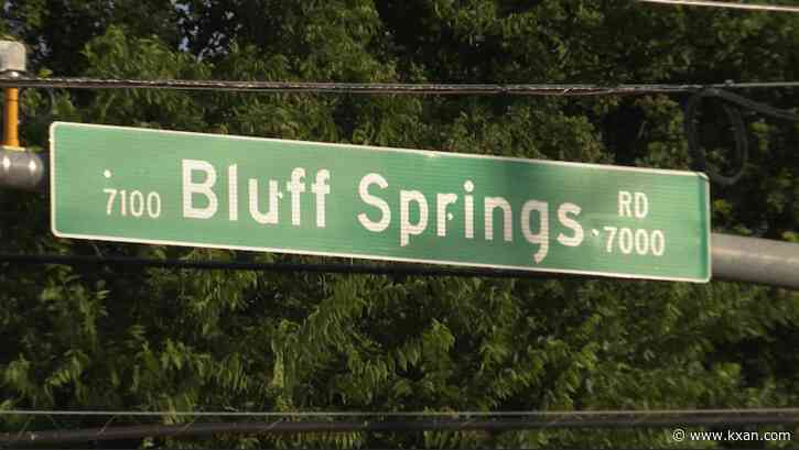 What safety changes are coming to Bluff Springs Road in southeast Austin?
