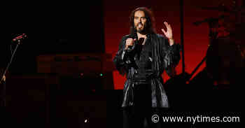 Russell Brand Cancels Comedy Dates After Sexual Assault Allegations