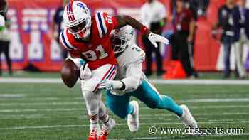 Patriots bench standout rookie WR following costly fumble in Week 2 loss vs. Dolphins