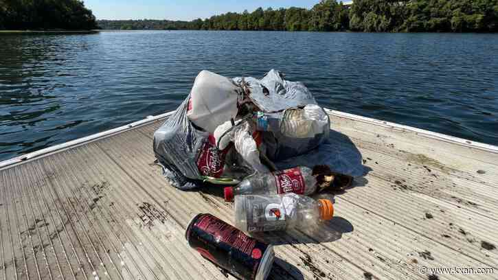 Lady Bird Lake cleanup held Monday morning