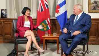 Olivia Chow, Doug Ford take questions after 1st official meeting
