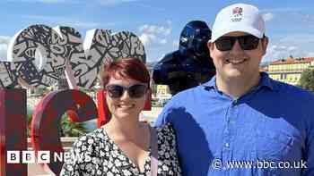 Rugby World Cup: Honeymoon at tournament for Welsh-English couple