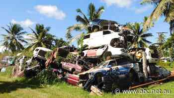 Tonga has tens of thousands of abandoned cars. Now there's a plan to crush them and ship them home