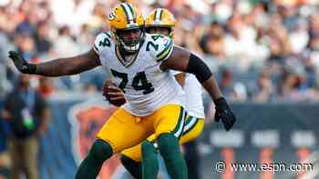 Packers LG Jenkins expected out multiple weeks