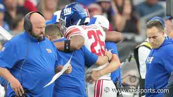 NFL injury roundup: Saquon Barkley reportedly set to miss 3 weeks; Diontae Johnson lands on injured reserve