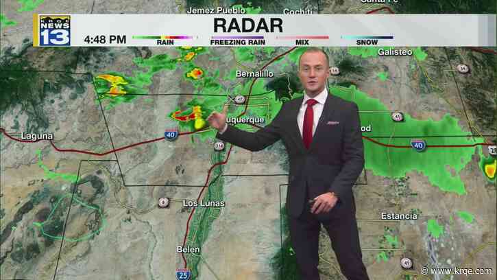 Storm chances continue through Monday evening