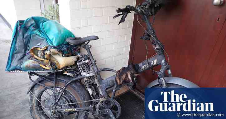 London fire brigade warns public not to tackle ebike fires