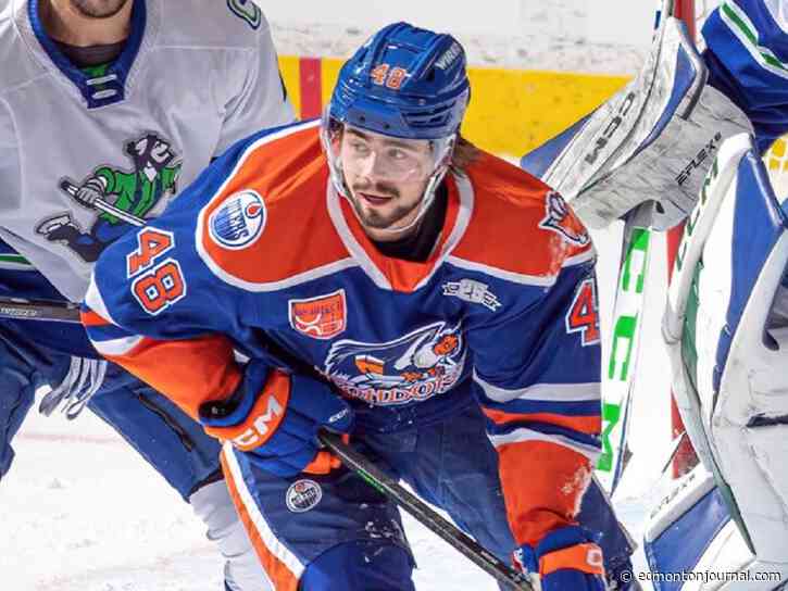 Carter Savoie leads but not enough teammates follow as Oilers Rookies fall 5-2 in Penticton finale