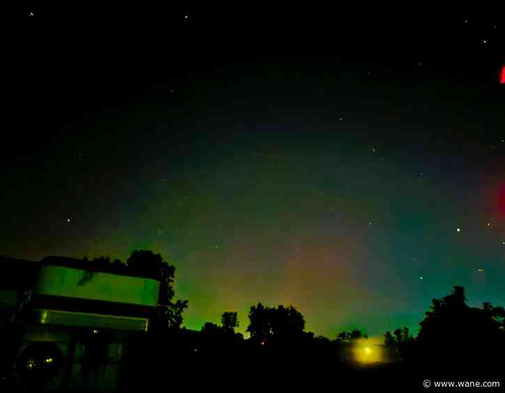 Northern lights spotted in northeast Indiana