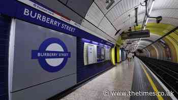 Bond Street Tube stations Burberry Street stunt branded a no-no