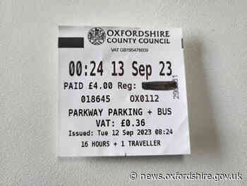 Cheaper park and ride bus travel deal extended until April 2024