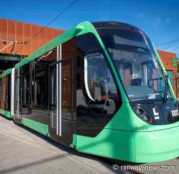 First Light Rail Vehicle Arrives in Greater Copenhagen