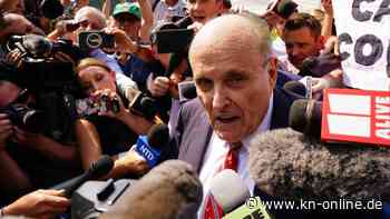 Unbezahlte Rechnungen: Anwalt verklagt Rudy Giuliani