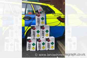 Nitrous oxide seized as driver seen 'inhaling balloons'