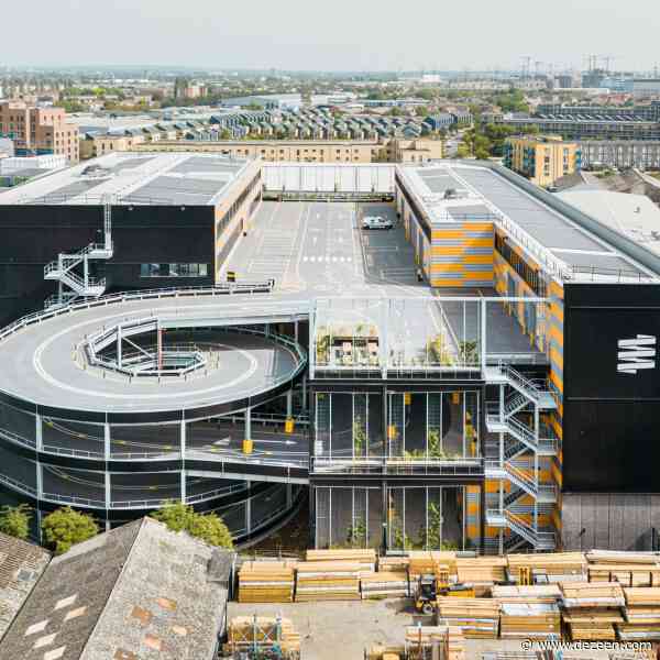 Haworth Tompkins unveils "UK's first multi-storey light-industrial scheme"