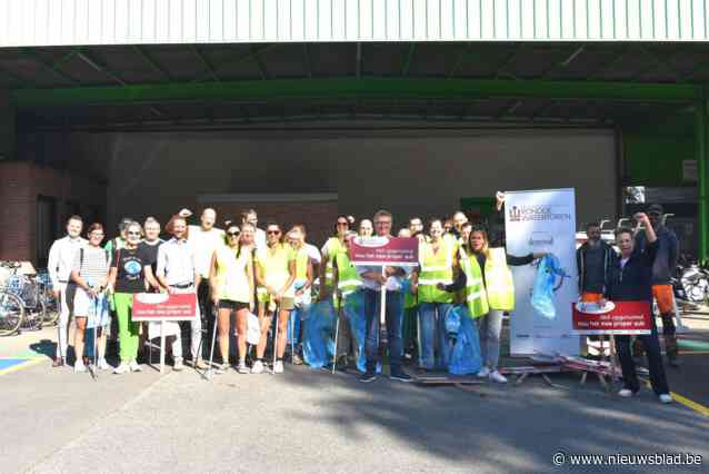 Rond de Watertoren verzamelt zwerfvuil voor World Cleanup Day