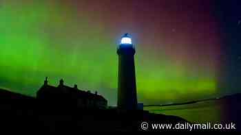 Northern Lights will be visible as far south as Cumbria tonight: How and when to see the stunning auroras as the sun hurls a huge coronal mass ejection towards Earth