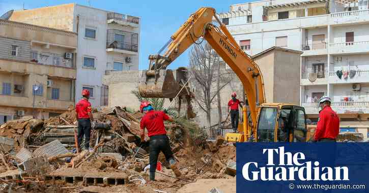 Libya floods: warlord using disaster response to exert control, say observers