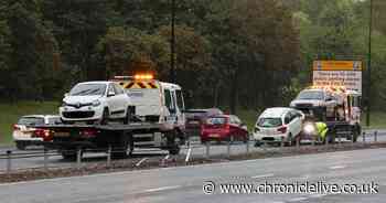 Central Motorway collision causes huge delays in Newcastle during rush hour
