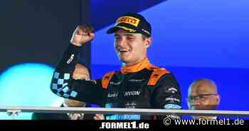 Norris trifft die Mauer direkt vor Russell: "Er hat es mir nachgemacht!"