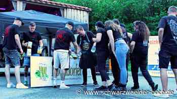 Von der Fasnet in den Sommer: Gültlinger Narren empfangen zufriedene Gäste