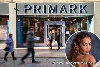 Rita Ora's clothing collection with Primark launches today