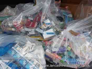 Thousands of pounds of vapes and tobacco seized in Bacup
