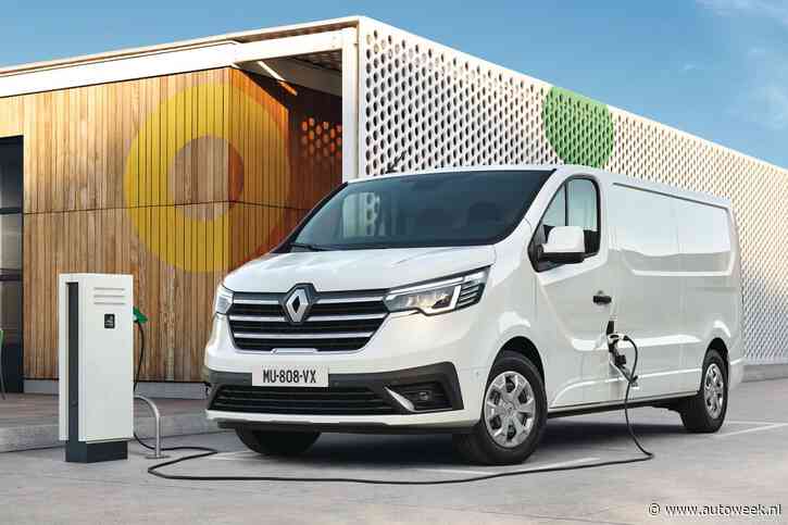 Renault Trafic E-Tech Electric voor introductie al verbeterd