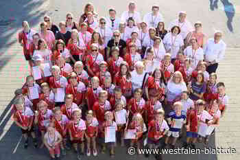 127 Teilnehmer absolvieren in Delbrück Marathon in 14 Etappen