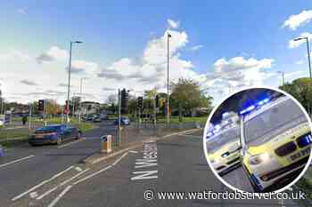 'Vehicle abandoned' after A41 crash near The Dome, Watford