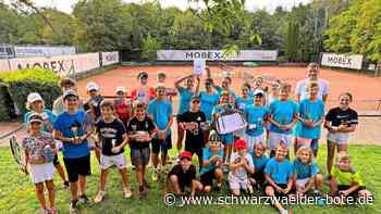 Tennisturnier in Nagold: Bändchen spornen die Spieler an