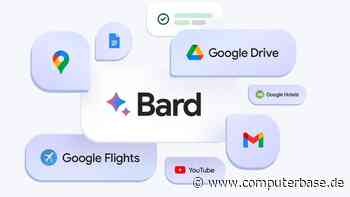 Bard-Chatbot: Google verbindet KI-Assistent mit Gmail, Drive, Maps und YouTube